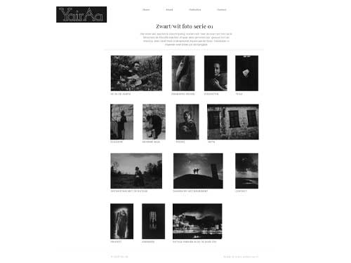 Redesign Yair website