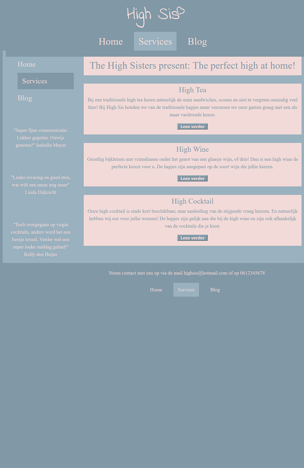 daisy's mm2 high tea services